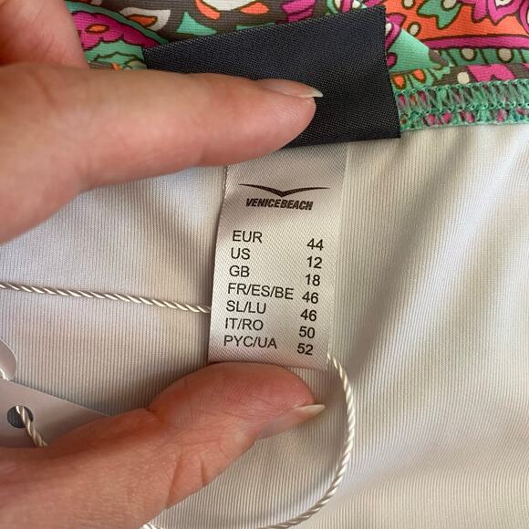 Lascana NWT Paisley Print Bikini Set Womens Size 36D Top and Size 12 Bottoms - Picture 8 of 10